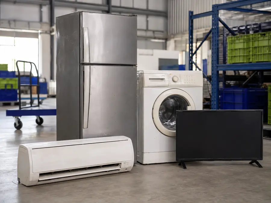 Used air conditioner, refrigerator, washing machine and television